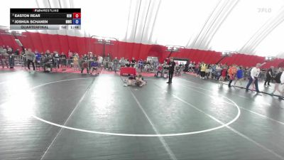105 lbs Quarterfinal - Easton Rear, RT Elite Wrestling vs Joshua Schanen, Muskego Wrestling Club