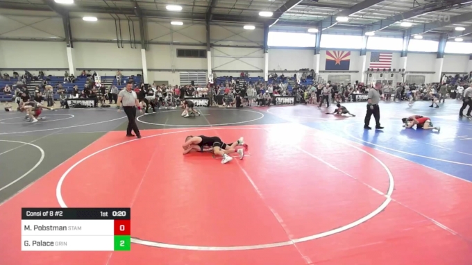 138 lbs Consi Of 8 #2 - Mahlon Pobstman, Stampede WC vs Gage Palace ...