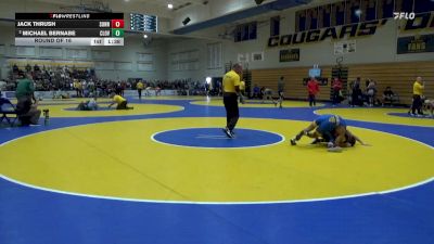 109 lbs Round Of 16 - Jack Thrush, Sunnyside (AZ) vs Michael Bernabe, Clovis