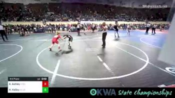 80 lbs 3rd Place - Avery Ashley, Hinton Takedown Club vs Heavyn Kelley, Mojo Grappling Academy