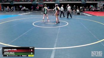 152G Semifinal - Jahzara O`Neil, Dimond vs Aspen Kelly, Colony High School