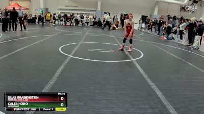 85 lbs Quarterfinal - Silas Grabenstein, Fort Hill Mat Club vs Caleb Hodo, Warhawks