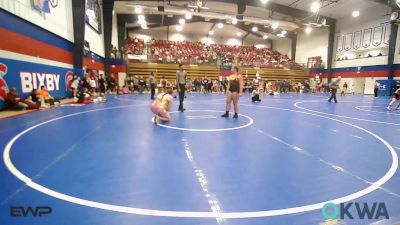 180-200 lbs Rr Rnd 2 - BROOKLYNN MCKINNEY, Team Tulsa Wrestling Club vs Audrina Collom, Tiger Trained Wrestling