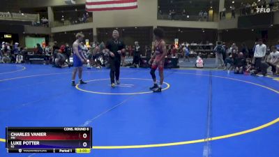 144 lbs Cons. Round 6 - Charles Vanier, MN vs Luke Potter, KS