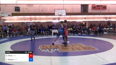 87 kg Consolation - George Sikes, New York Athletic Club vs Chandler Rogers, Unattached