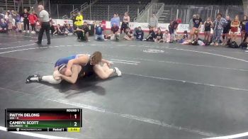 W 144 lbs Round 1 (4 Team) - Camryn Scott, Colorado vs Paityn Delong, USA
