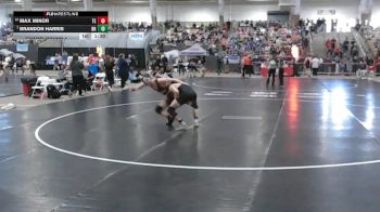 AA 150 lbs Champ. Round 1 - Brandon Harris, Bradley Central High School vs Max Minor, Tennessee High School