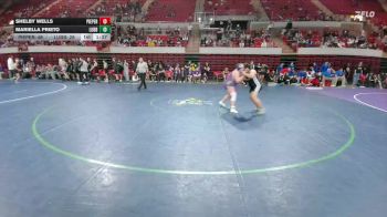 235 lbs Round 1 (16 Team) - Shelby Wells, Comal Pieper vs Mariella Prieto, Lubbock