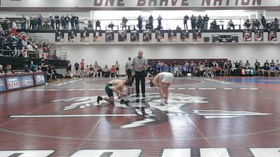 126 lbs 2nd Wrestleback (16 Team) - Walker Bunch, Toombs County vs Ethan Vaughn, Wesleyan