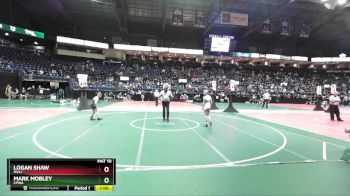 84 lbs Cons. Round 3 - Logan Shaw, MVL1 vs Mark Mobley, CPWA