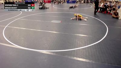 Elementary - 60 lbs Briggs Dickey, Forest Lake vs Stephen Thiel V, St Francis