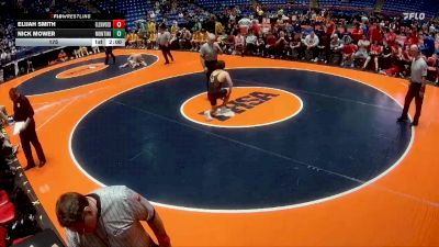 175 lbs Quarterfinals (8 Team) - Elijah Smith, Chatham (Glenwood) vs Nick Mower, Lombard (Montini)