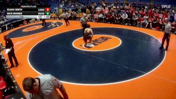 175 lbs Quarterfinals (8 Team) - Elijah Smith, Chatham (Glenwood) vs Nick Mower, Lombard (Montini)