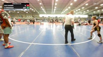 90 lbs Consi Of 4 - Cale Dauber, Ohio Gold vs CJ Dreshman, Quest School Of Wrestling MS