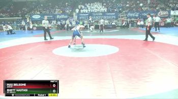 D 1 113 lbs Cons. Semi - Max Belsome, Jesuit vs Rhett Nastasi, St. Paul`s