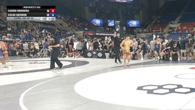 120 lbs Cons. Rd Of 64 - Caden Herrera, California vs Colin George, Colorado
