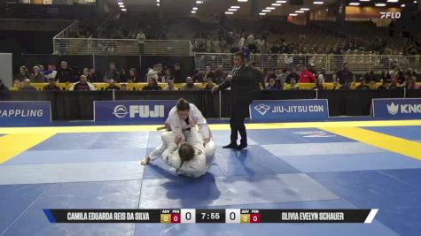 Olivia Evelyn Schauer vs Camila Eduarda Reis Da Silva 2025 Pan Jiu Jitsu IBJJF Championship