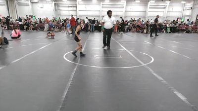 48 lbs Round 5 (6 Team) - Greyson Goddfrey, CTWHALE Blue vs Carson Godfrey, Neighborhood Wrestling