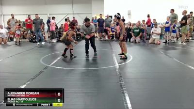 88 lbs Round 1 (6 Team) - Alexander Morgan, PA East Lightning vs Elias Marmolejos, Validus WC