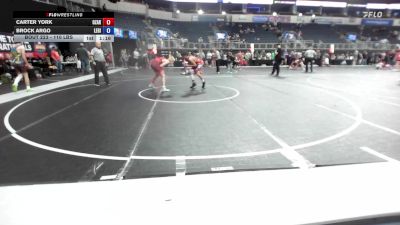 110 lbs Final - Carter York, Ozark vs Brock Argo, Legion Of Doom