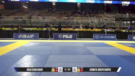 Kenneth Joseph Chopek vs Julio Cesar Garay 2025 Pan Jiu Jitsu IBJJF Championship