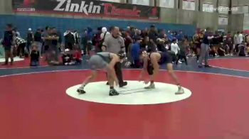 153 lbs 5th Place - Branson John, Buchanan vs Jake Honey, Bakersfield