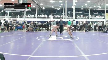 134 lbs Rr Rnd 4 - Sal Bormetti, Ruthless - HSC vs Tyler Morin, Southern Regional - HSC