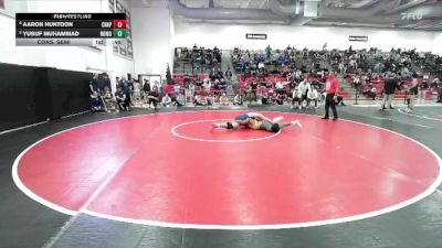 165 lbs Cons. Semi - Yusuf Muhammad, Rocky Mountain vs Aaron Huntoon, Chaparral