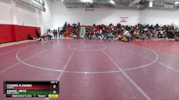 113 lbs Cons. Round 3 - Cooper Flowers, Legend vs Ezekiel Ortiz, Fort Lupton