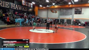 G-18 lbs Round 1 - Madison Childers, Prairie, Cedar Rapids vs Marley Krakilo, Cedar Rapids Kennedy