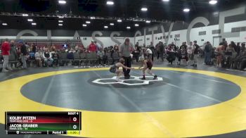 55 lbs Round 1 (8 Team) - Jacob Graber, POWA (CO) vs Kolby Pitzen, Team Ohio (OH)
