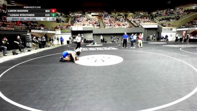 152 lbs Round Of 16 - Laron Madsen, Mission Oaks vs Logan Struthers, Clovis