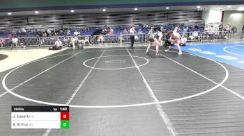 220 lbs Consi Of 16 #1 - Jacob Epperly, VA vs Brycen Arthur, WV