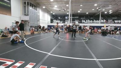 134 lbs Rr Rnd 3 - Austin Guerrieri, Henlopen Hammers - HSC vs Brody Walsh, Mat Assassins Silver - HSC