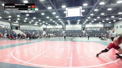165 lbs Champ. Round 3 - Jack Willen, Cumberlands (Ky.) vs Corbin Falgout, Huntingdon