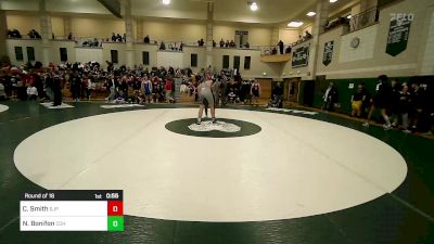 285 lbs Round Of 16 - Charlie Smith, Saint John's Prep vs Nanbeel Bonifon, Cohasset