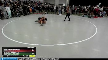 120 lbs Cons. Round 2 - Ashton Gonzales, Spartan Mat Club vs Kawika Freeman, Chain Wrestling Academy