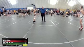 96 lbs Round 7 (8 Team) - Kolsen Miller, FORGE vs Lew Sears, Silo WC