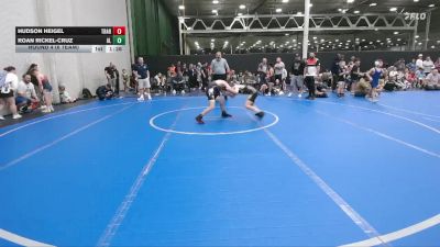 80 lbs Round 4 (6 Team) - Roan Rickel-Cruz, Aggression Legionnaires vs Hudson Heigel, Team Barracuda