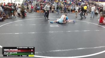 143/150 Round 1 - Ryley Williams, Coastal Elite vs Kenny Brugger, White Knoll Youth Wrestling