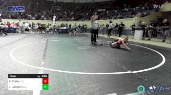 60 lbs Final - Beau Corby, Elgin Wrestling vs Lincoln Sanders, Sallisaw Takedown Club