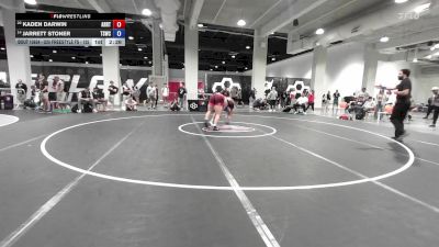 U20 Freestyle FS - 125 lbs Cons. Round 5 - Kaden Darwin, AR RTC vs Jarrett Stoner, Tiger Style Wrestling Club