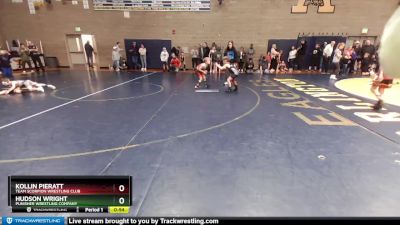 62 lbs Round 3 - Hudson Wright, Punisher Wrestling Company vs Kollin Pieratt, Team Scorpion Wrestling Club