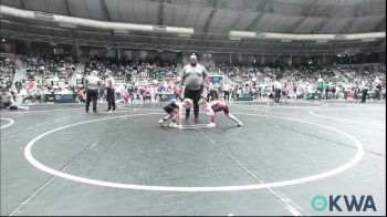 66 lbs Consi Of 8 #2 - Silvie Rodanski, Cleveland Takedown vs Deacon Salyer, Sperry Wrestling Club