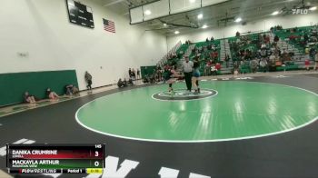 155 lbs Round 3 - Iree Hershey, Torrington vs Louella Cornell, Cody