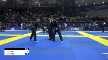 EDVIN PIHLAK vs KEELIANN FÉVRIER 2024 European Jiu-Jitsu IBJJF Championship