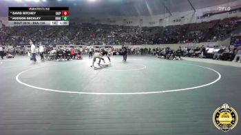 B6A-126 lbs 3rd Place Match - David Ritchey, Sand Springs vs Hudson Beckley, Broken Arrow
