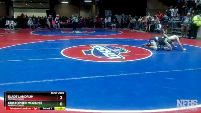2A-150 lbs Champ. Round 1 - Slade Landrum, Toombs County vs Kristopher Mcginnis, Murray County