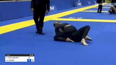 FFION EIRA DAVIES vs HANNAH SHARP 2021 World IBJJF Jiu-Jitsu No-Gi Championship