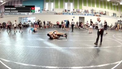 150 lbs Cons. Round 5 - Justin Garay, Legion Wrestling Club vs Daniel Alvarez, Unattached
